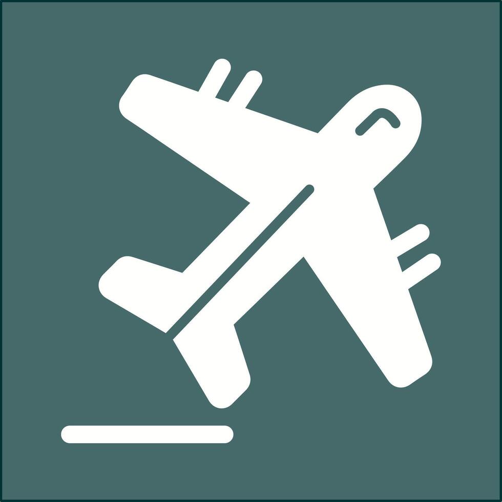 Flugzeug-Vektor-Symbol vektor