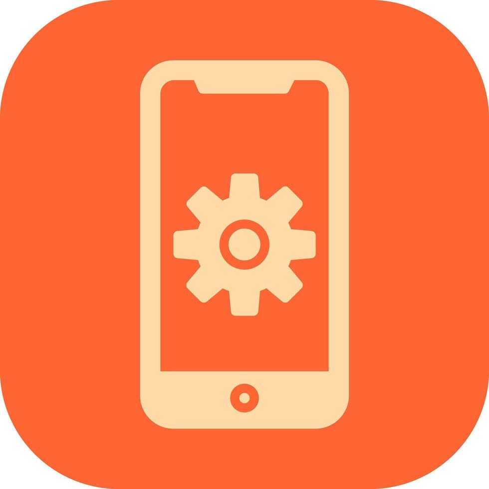 mobil app utvecklande vektor ikon