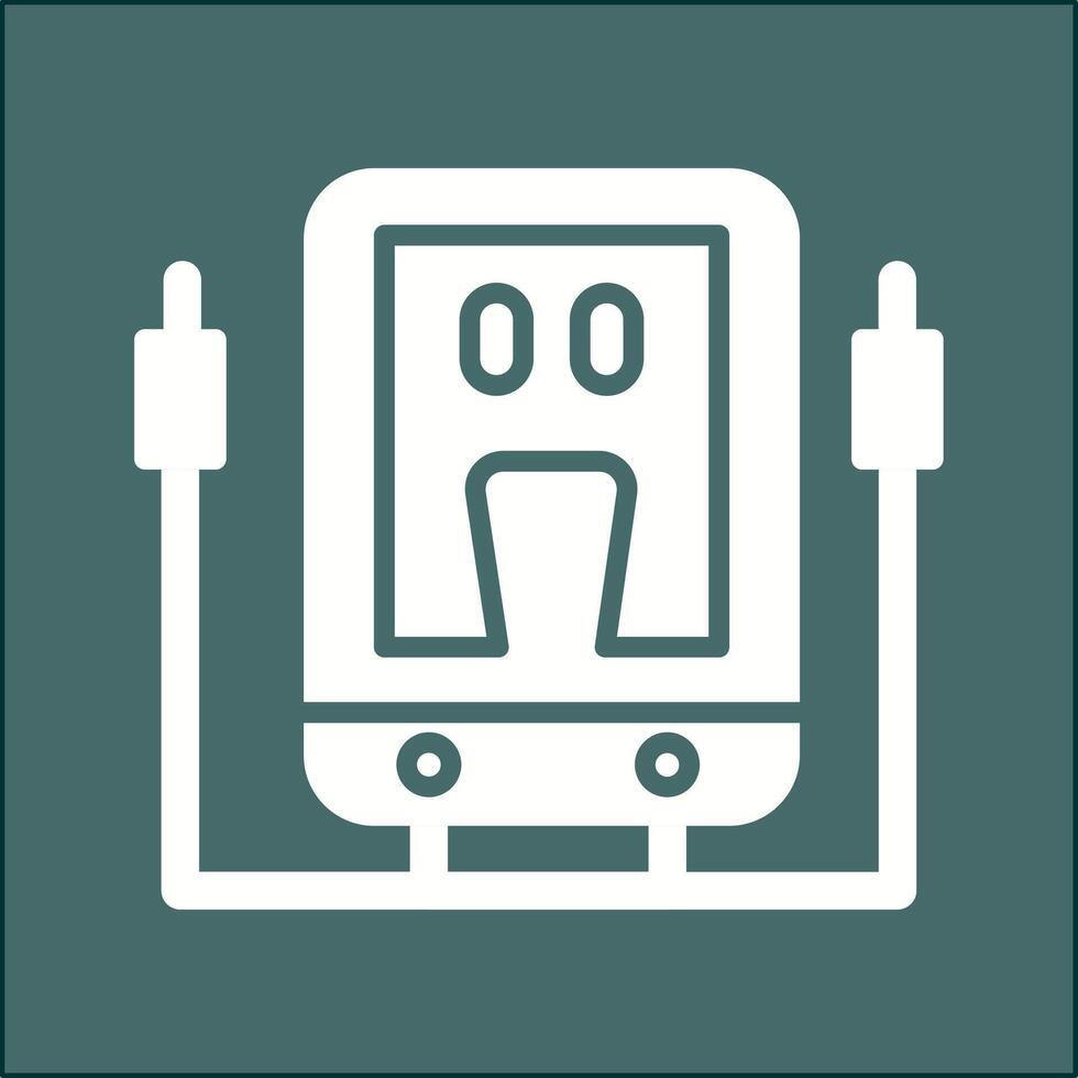 Voltmeter-Vektorsymbol vektor