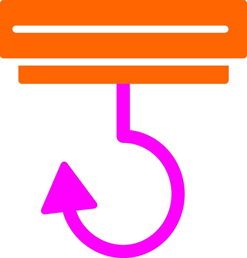 Symbol für Hakenvektor vektor