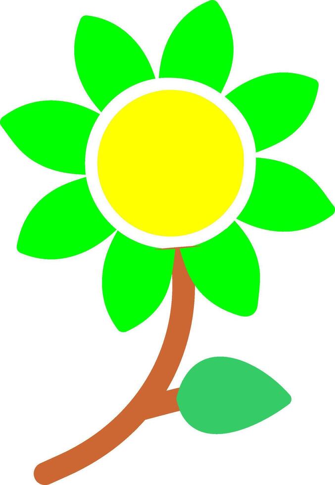 Blumen-Vektor-Symbol vektor