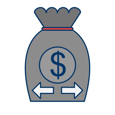 Vektor senden Sie Geld-Symbol