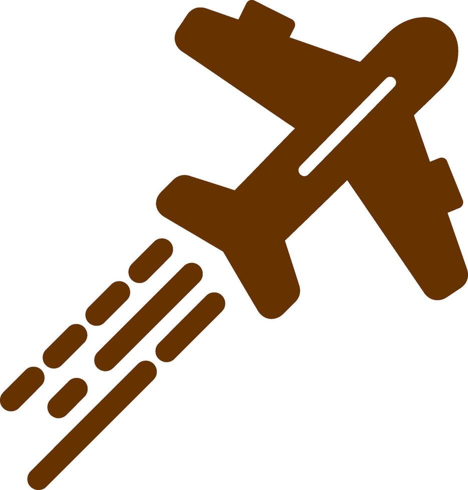 Flugzeug-Vektor-Symbol vektor