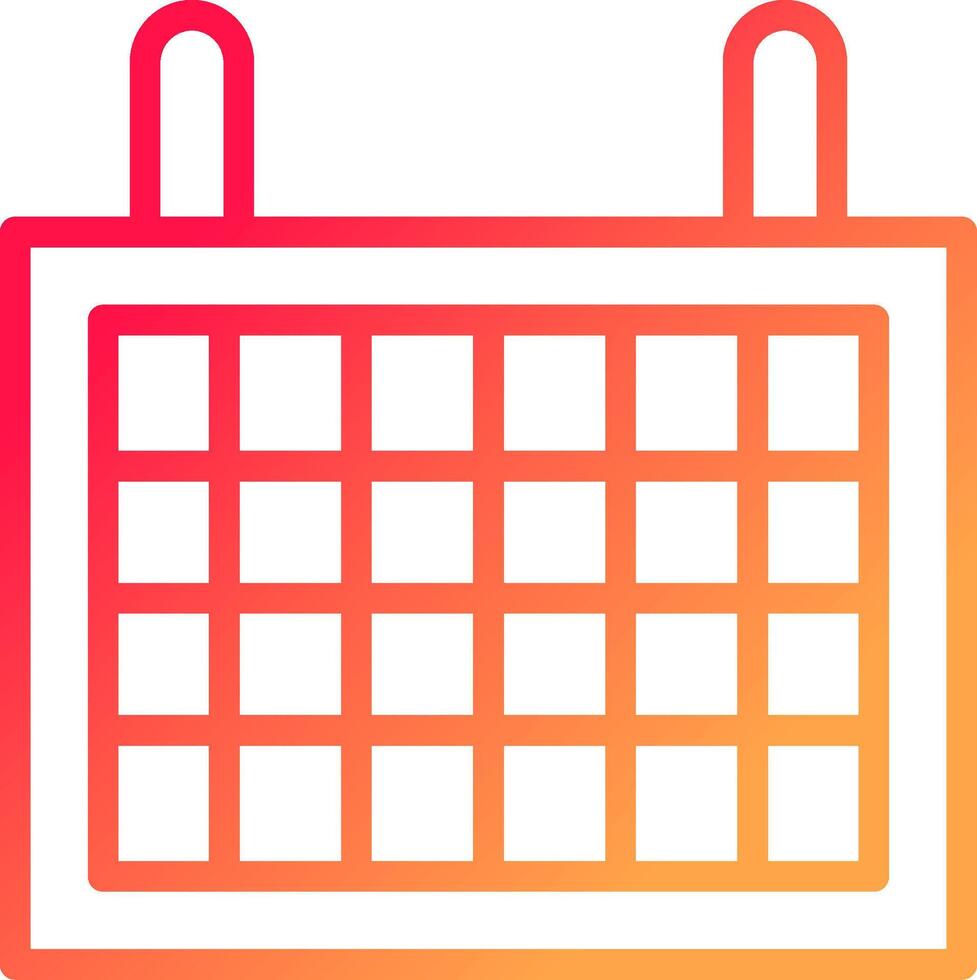 Kalender kreatives Icon-Design vektor