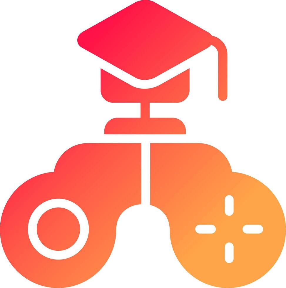 Gamification kreativ Symbol Design vektor