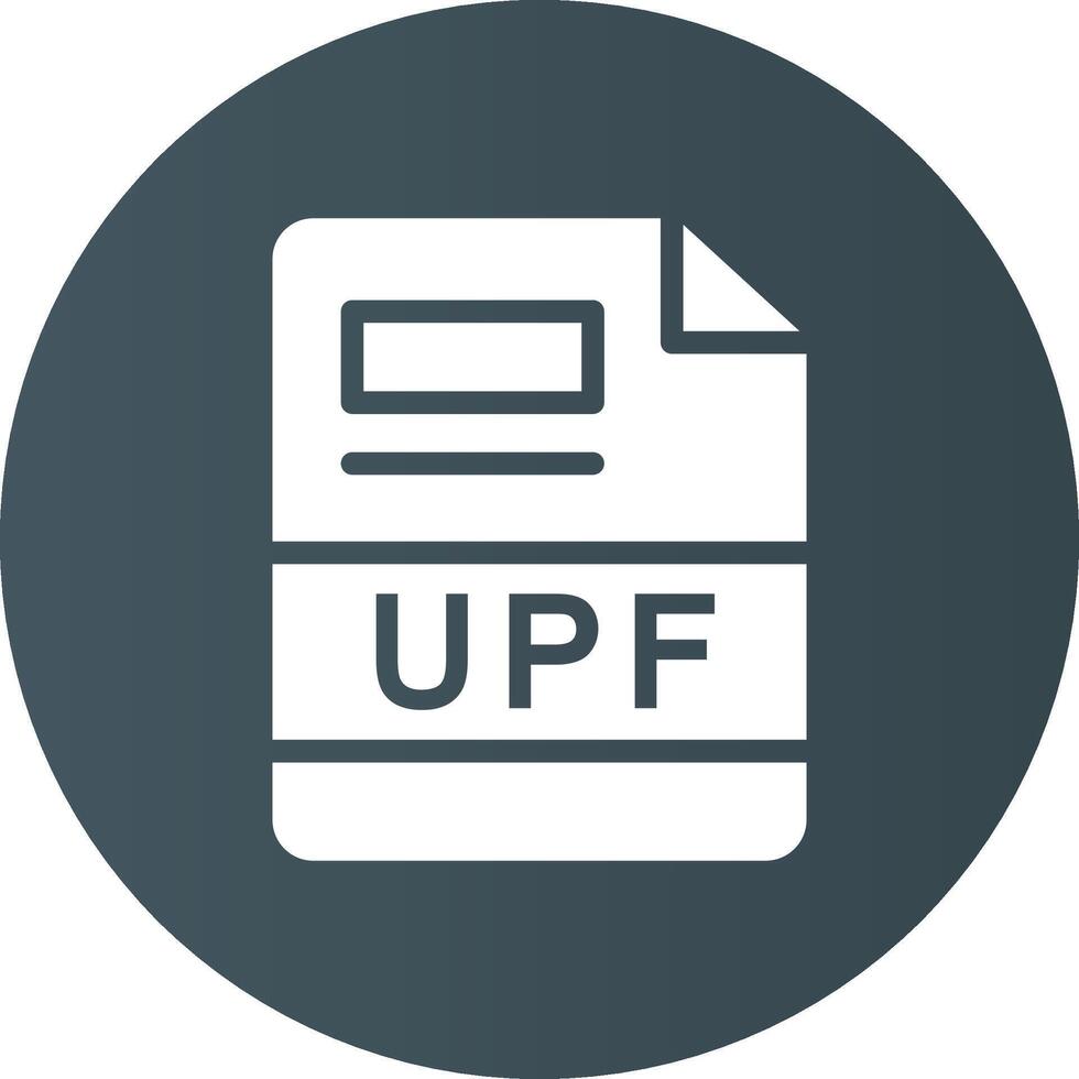 upf kreativ Symbol Design vektor