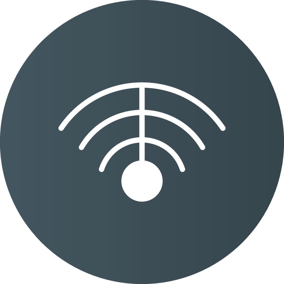 Wifi kreatives Icon-Design vektor