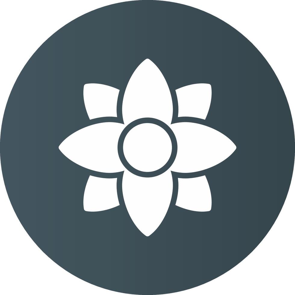 kreatives Icon-Design mit Blumen vektor