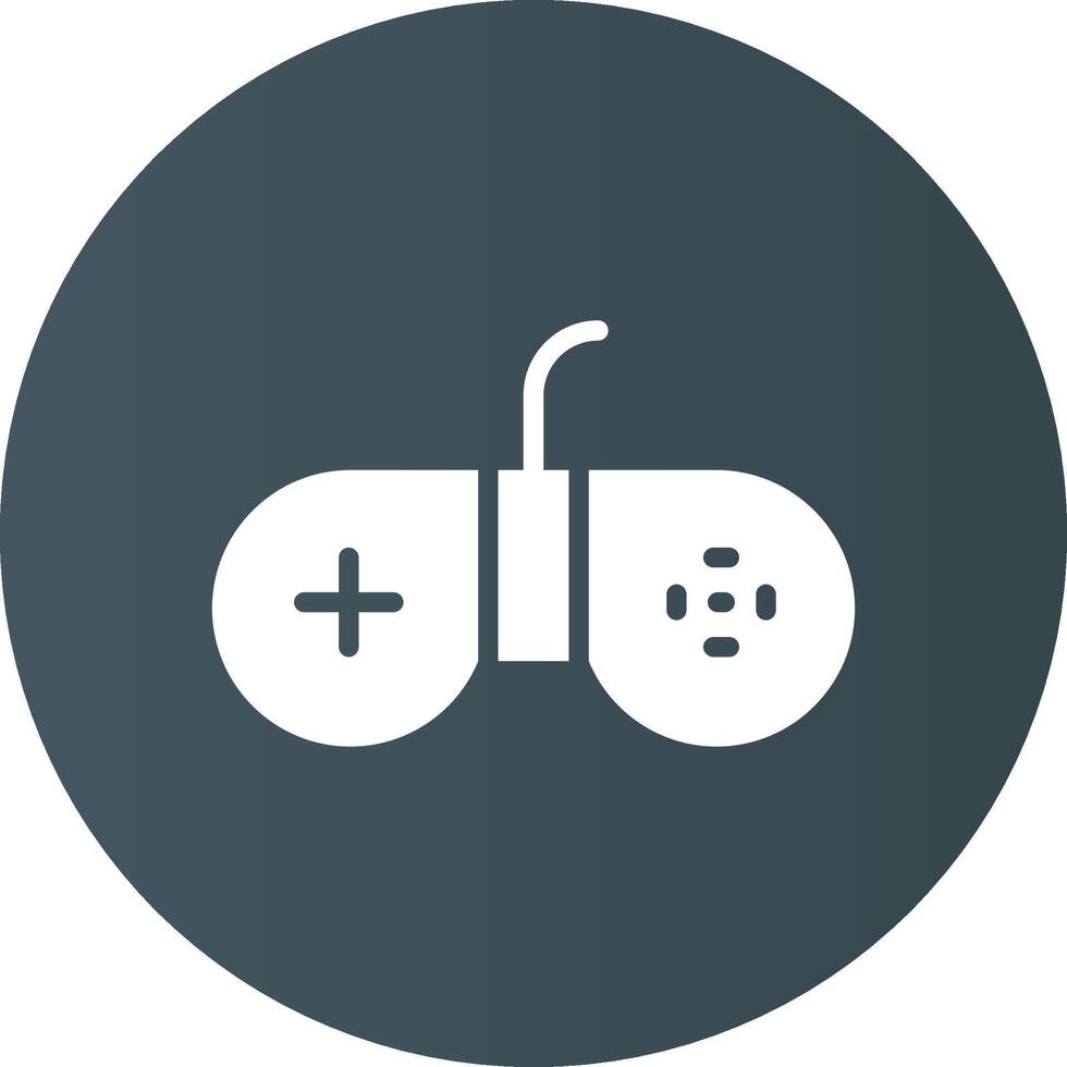 Gamepad kreativ Symbol Design vektor