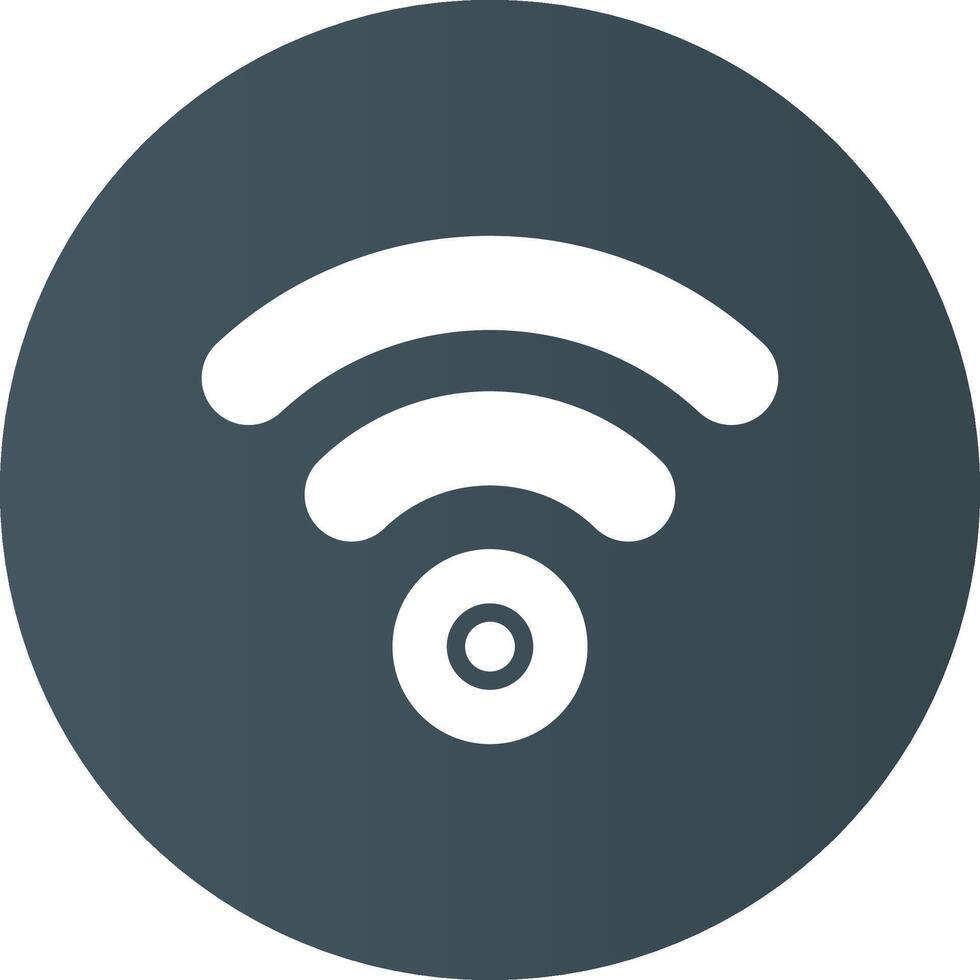 Wifi kreatives Icon-Design vektor