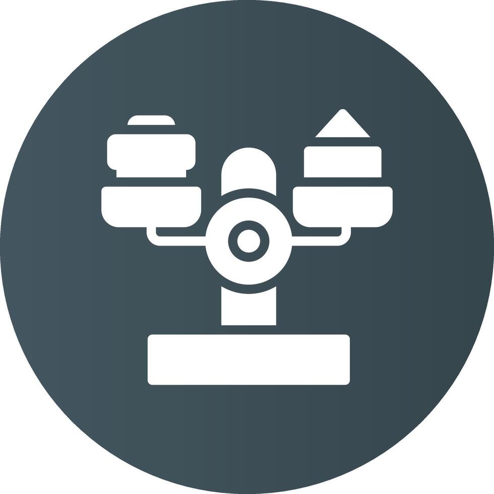 Balance kreatives Icon-Design vektor