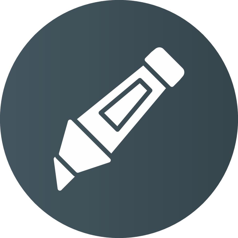 Textmarker kreatives Icon-Design vektor