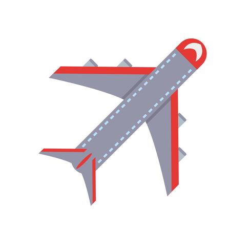 Vektor-Flugzeug-Symbol vektor