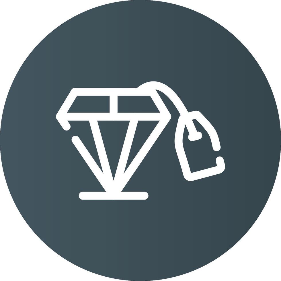 Diamant kreatives Icon-Design vektor