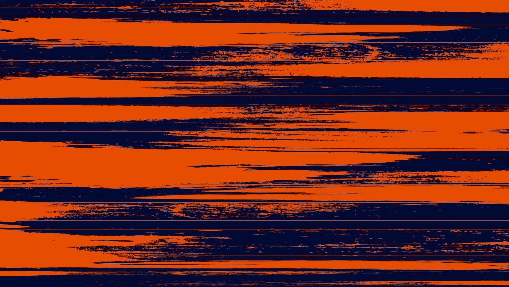 minimale abstrakte orange Grunge-Textur in blauem Hintergrund vektor