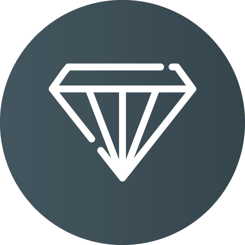 Diamant kreatives Icon-Design vektor