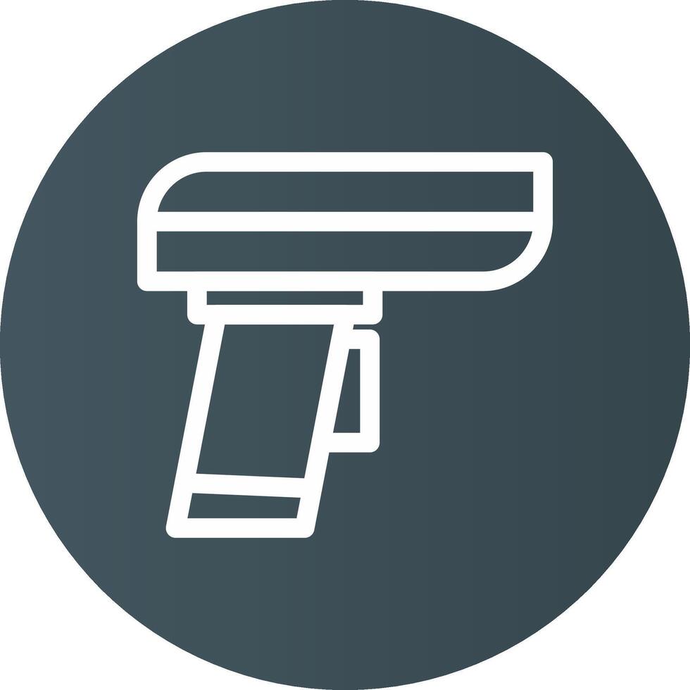 Barcode-Scanner kreatives Icon-Design vektor