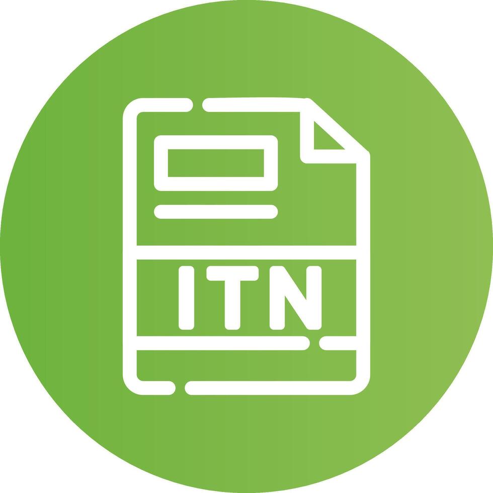 itn kreativ Symbol Design vektor