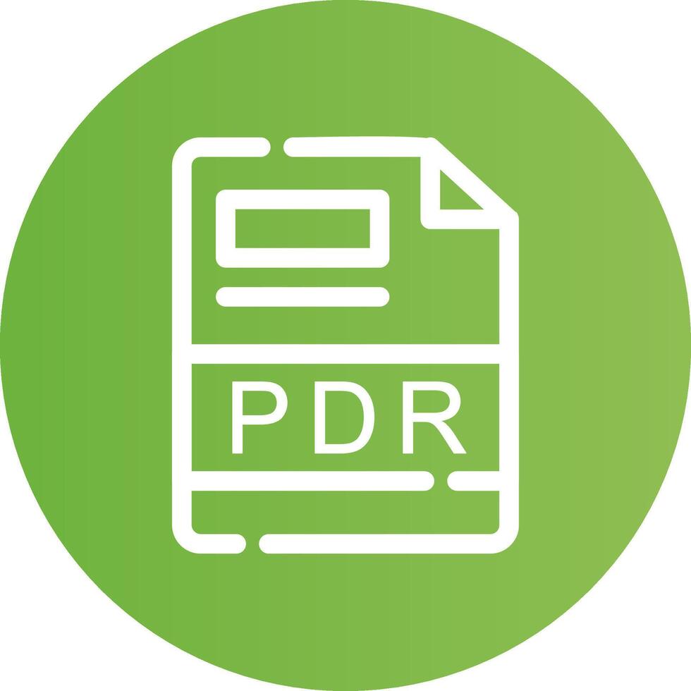 pdr kreativ Symbol Design vektor