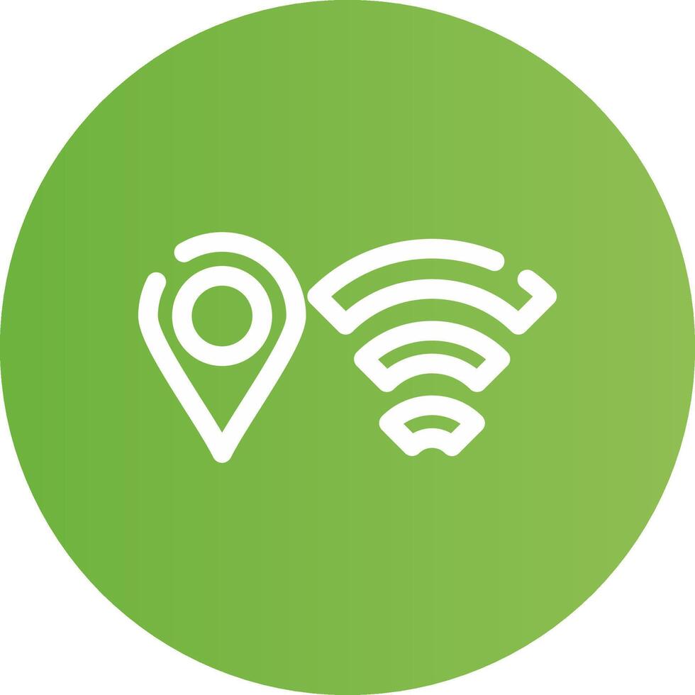 Wifi kreatives Icon-Design vektor