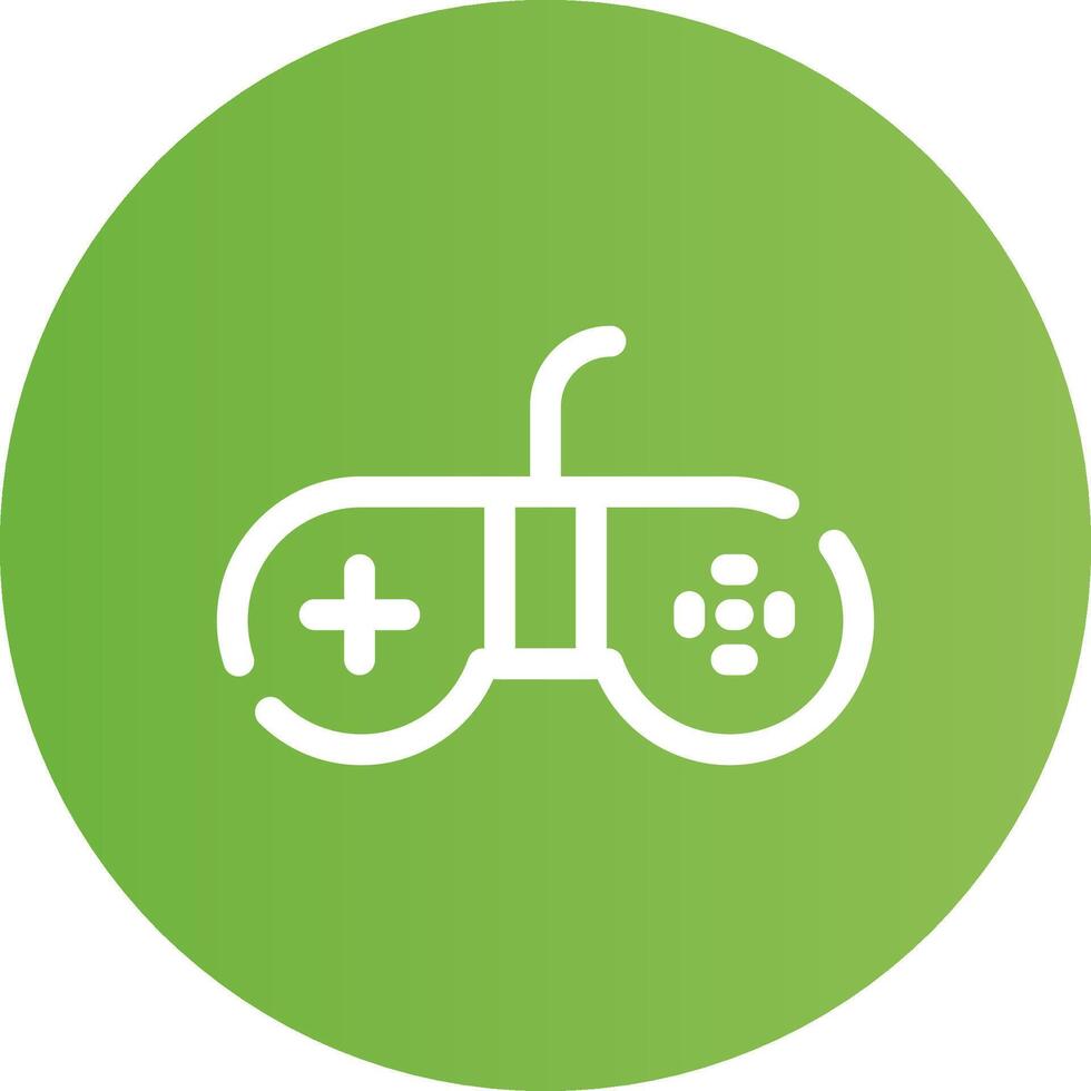 Gamepad kreativ Symbol Design vektor