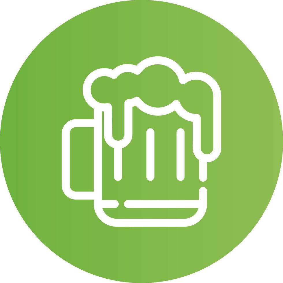 Bier kreatives Icon-Design vektor