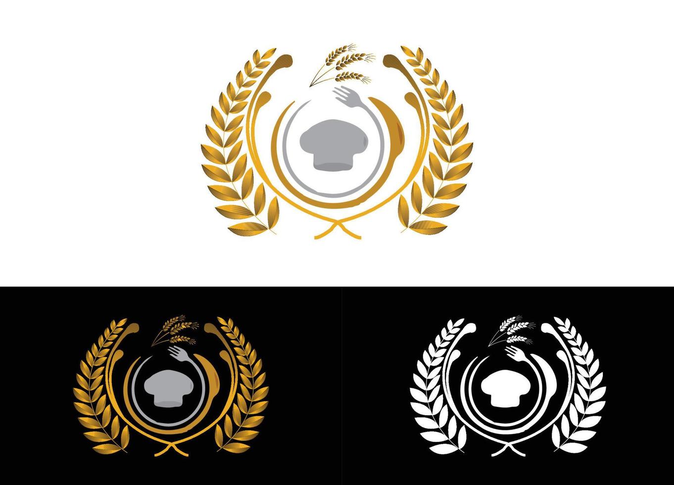 restaurang logotyp eller ikon design vektor bildmall