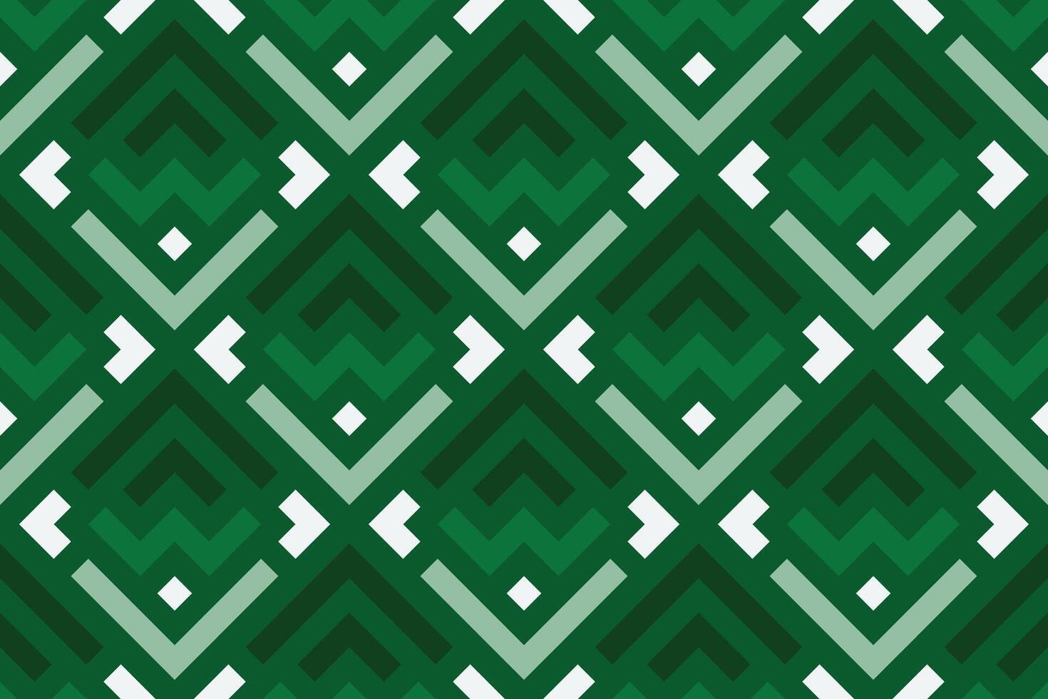 abstrakt geometrisk mönster med rader, enkel sömlös vektor bakgrund. grön och vit textur