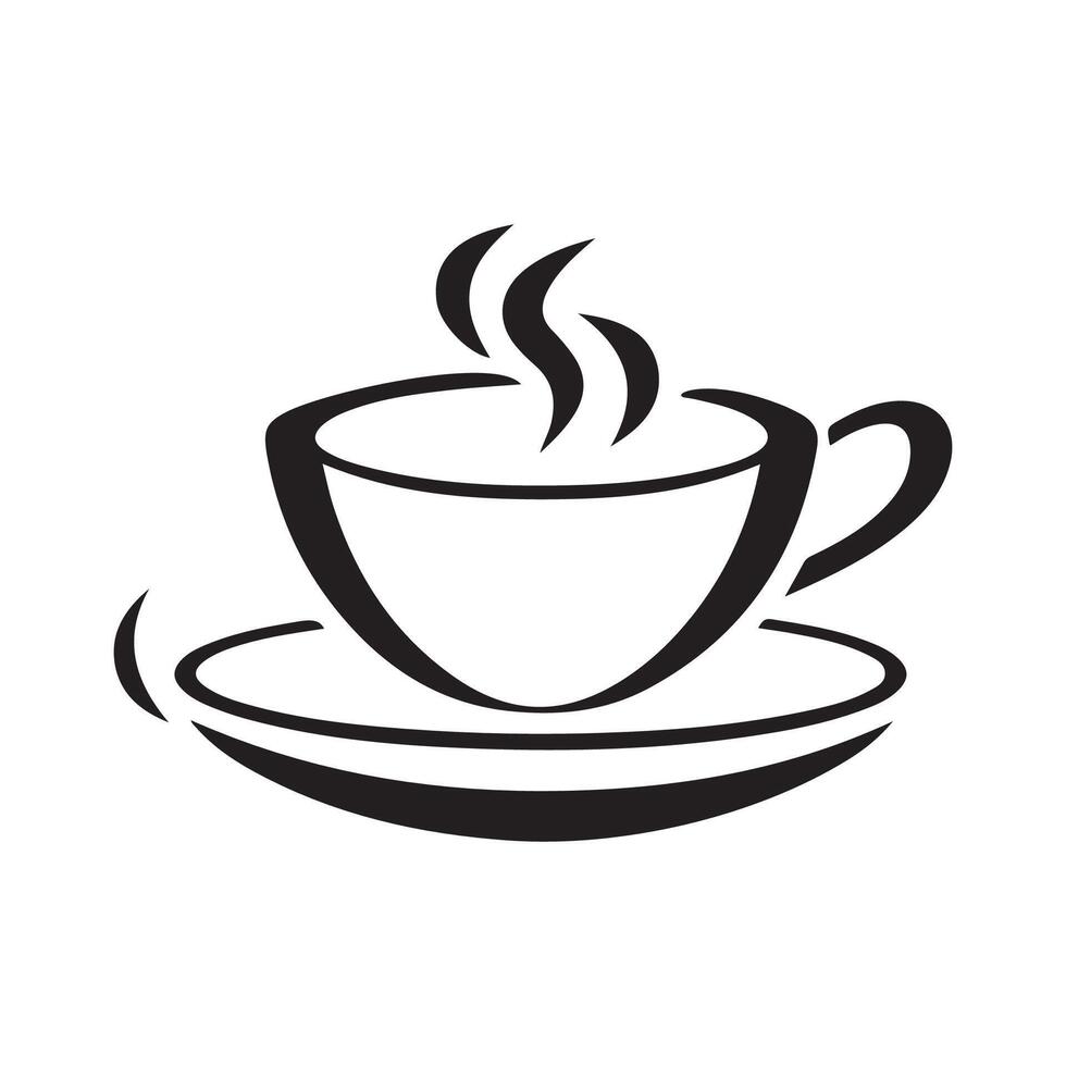 Kaffee Geschäft Logo Vektor Design Vorlage Grafik