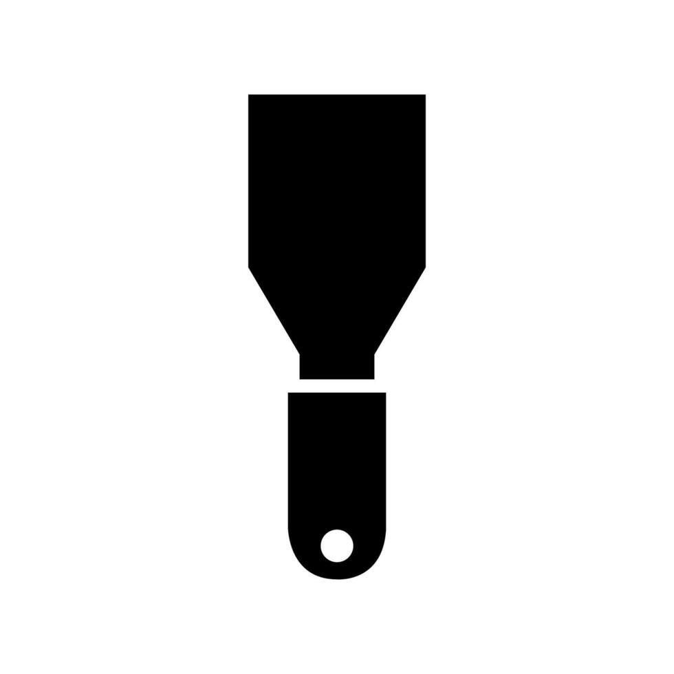 Kitt Messer illustriert auf Weiß Hintergrund vektor