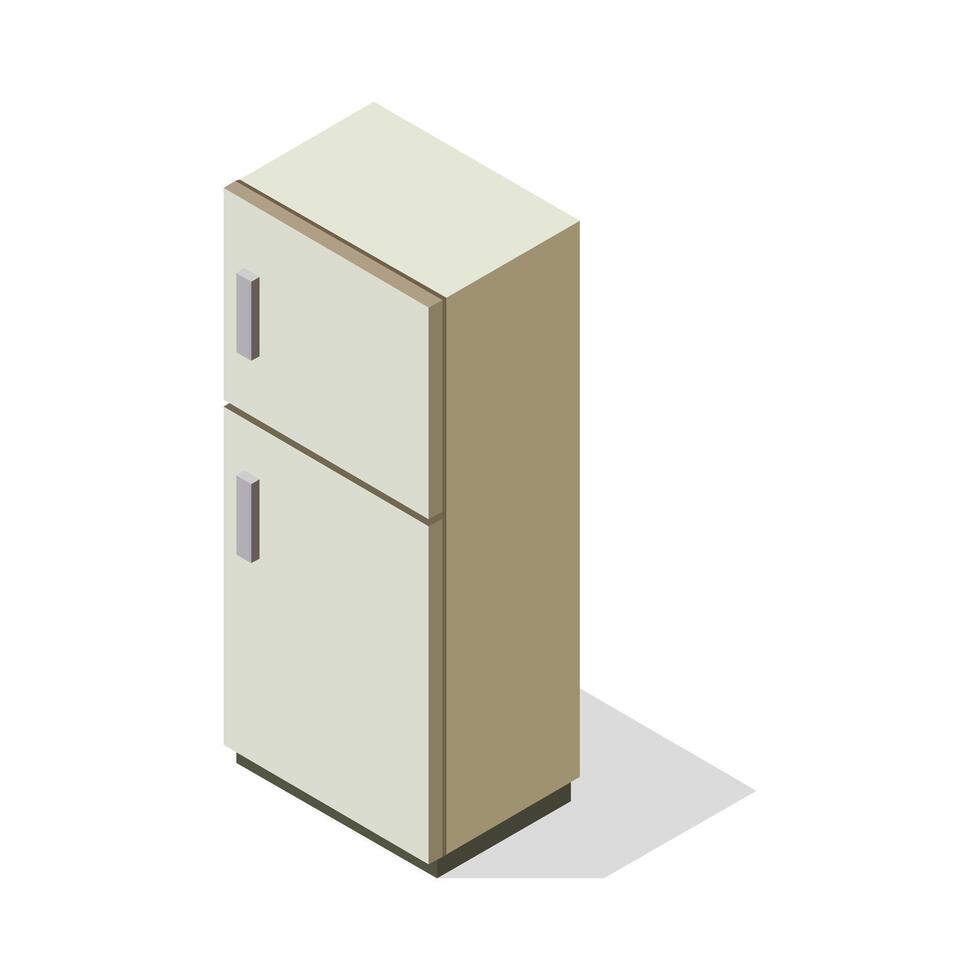 Kühlschrank Symbol auf Hintergrund vektor