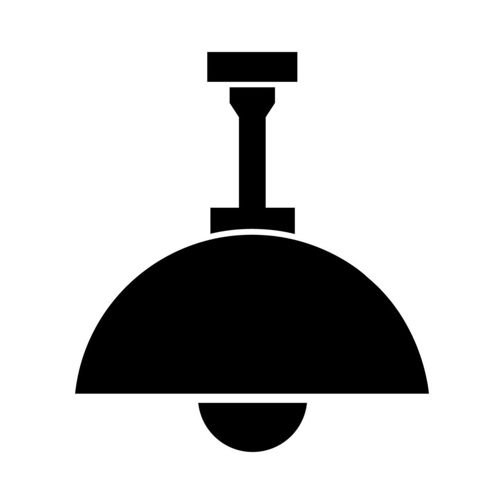 Dach Lampe illustriert auf Weiß Hintergrund vektor