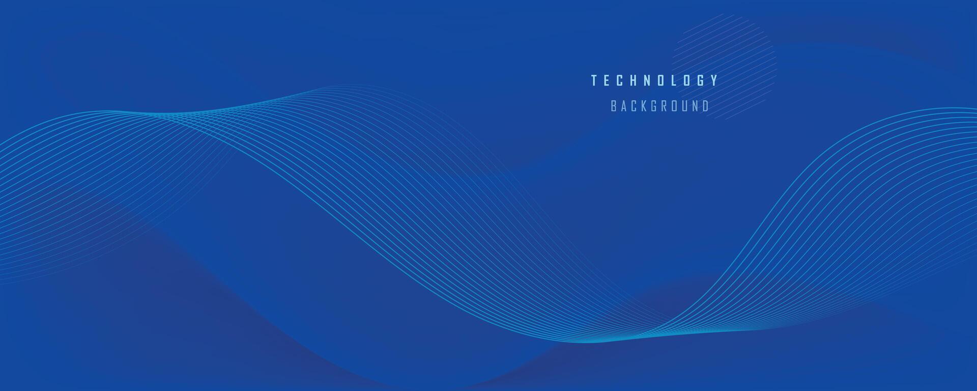 abstrakt Vektor Blau Technologie Hintergrund. eps10