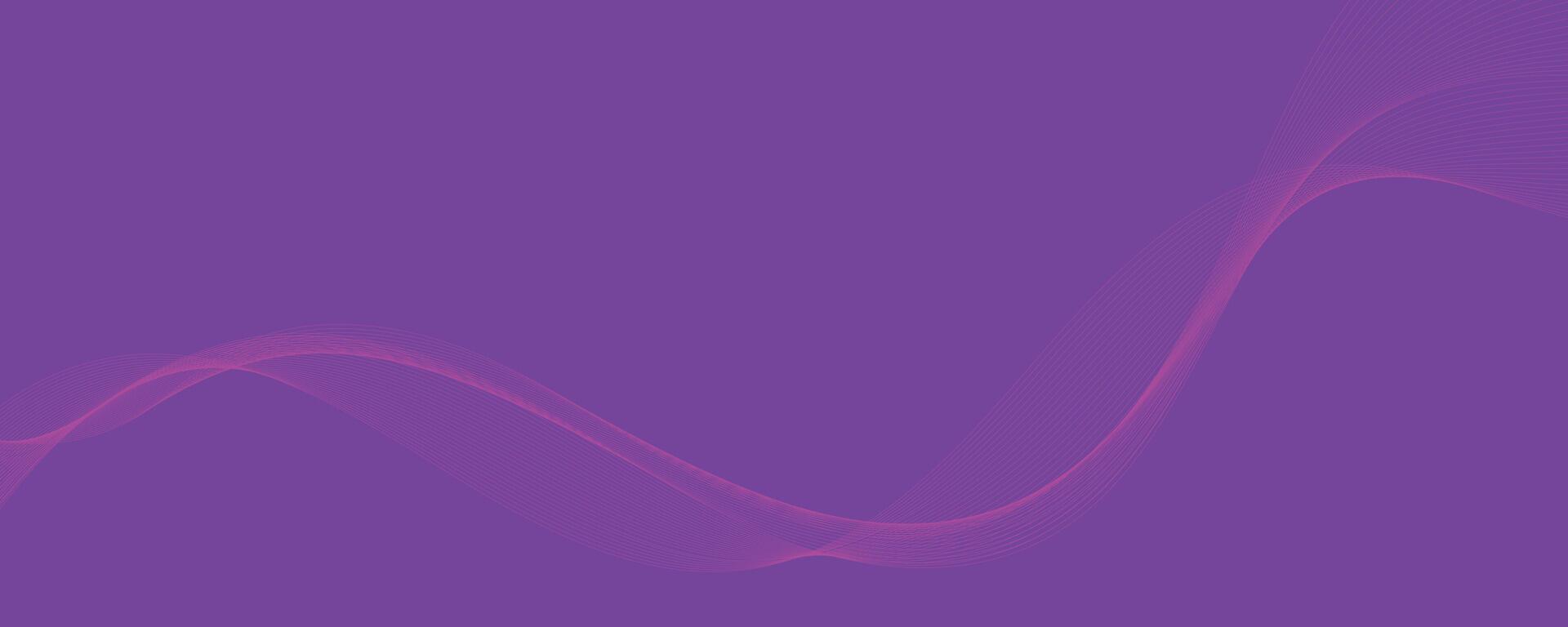 abstrakt lila Hintergrund mit Wellen vektor