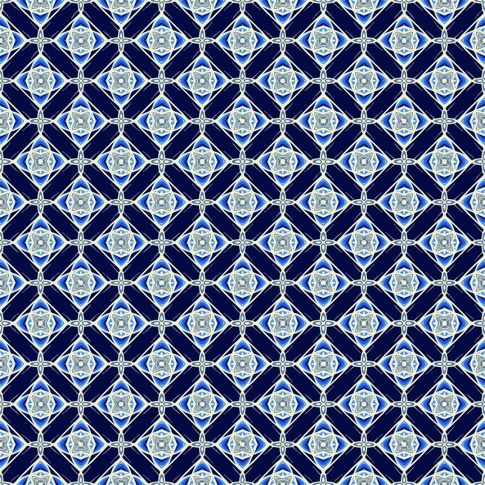 mehrfarbiges nahtloses abstraktes Muster. Hintergrund und Hintergrund. mehrfarbig. farbenfrohes ornamentales Design. farbige Mosaikornamente. Vektorgrafik. vektor