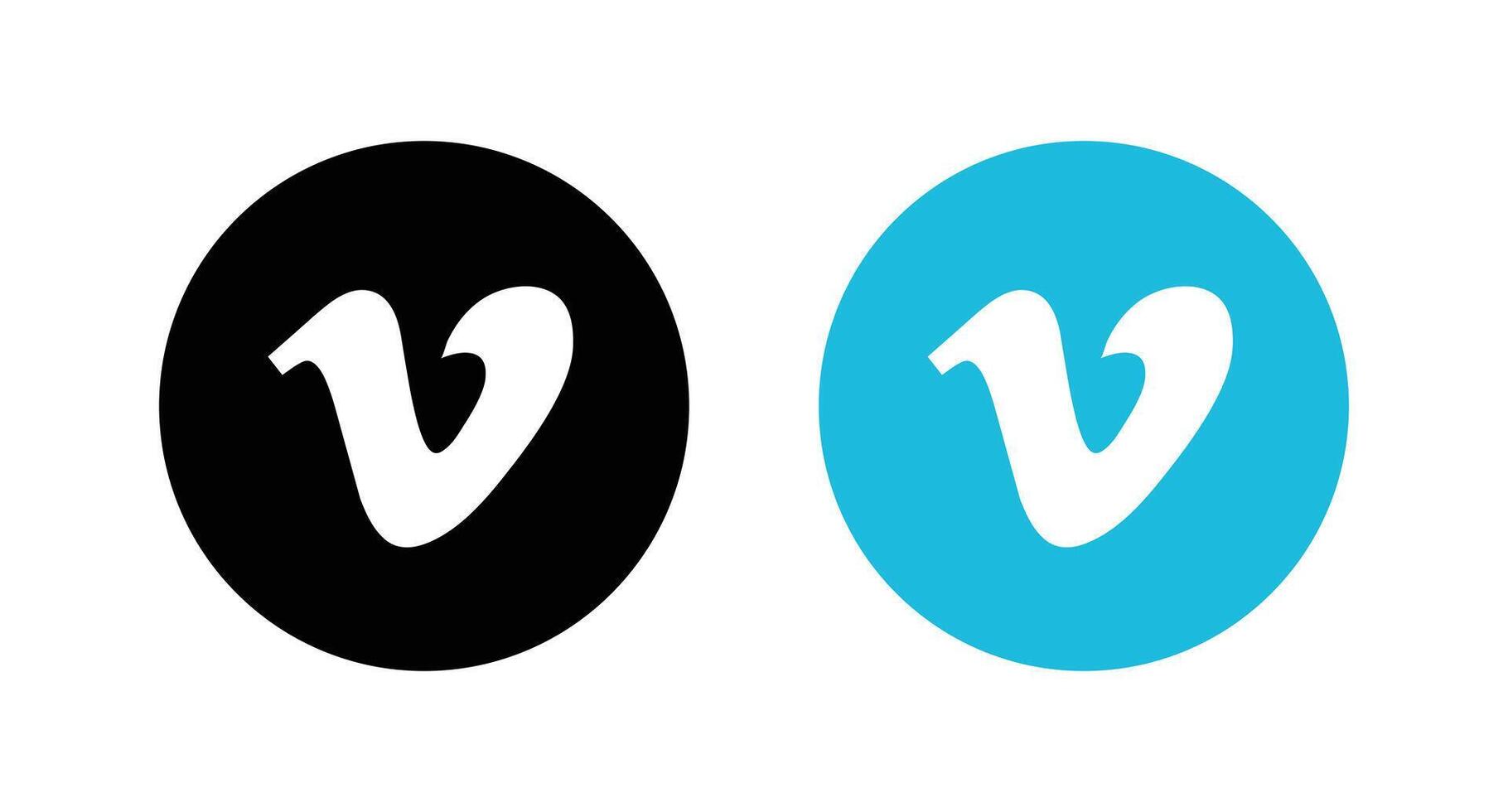 vimeo Logo. vimeo Sozial Medien Symbol. vektor