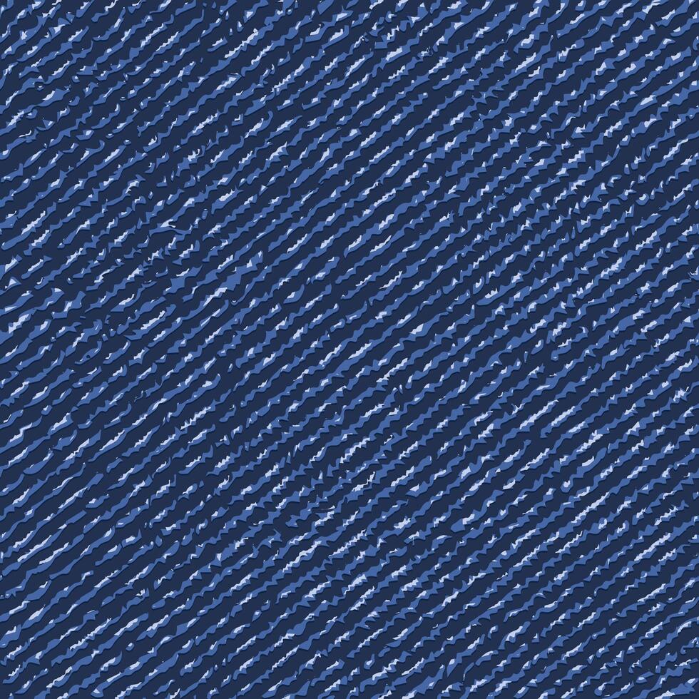 Denim Grunge nahtlos Textur. klassisch Blau Farbe. vektor