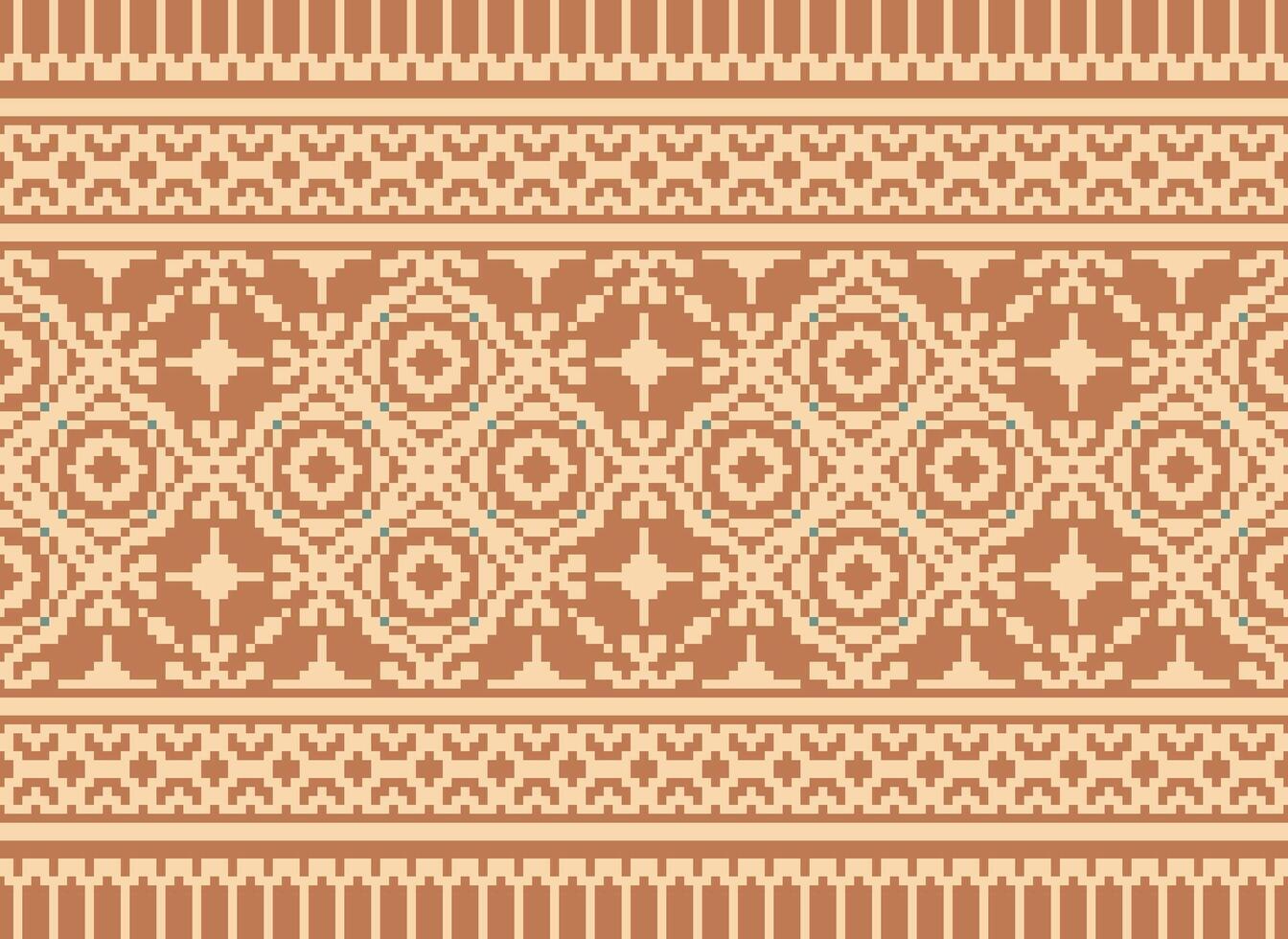 pixel etnisk mönster vektor bakgrund. sömlös mönster traditionell, design för bakgrund, tapet, batik, tyg, matta, Kläder, omslag, och textil.etnisk mönster vektor illustration.