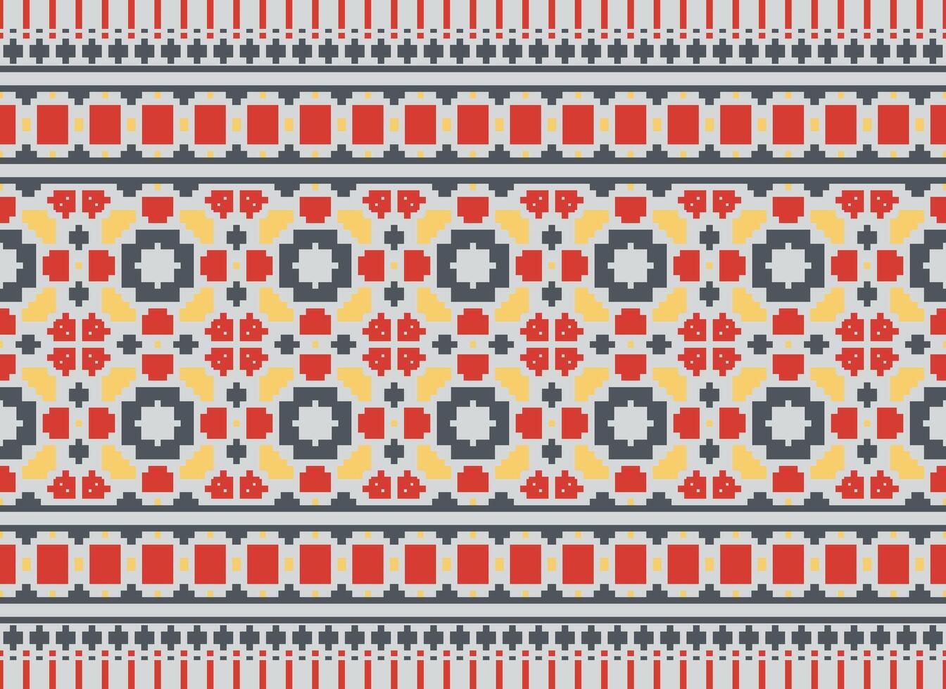 en skön textil- digital design uppsättning av damast- mughal paisley dekorativ ikat etnisk korsa sy mönster dekor gräns retro lyx stil tapet gåva kort ram för kvinnor trasa främre tillbaka dupatta vektor