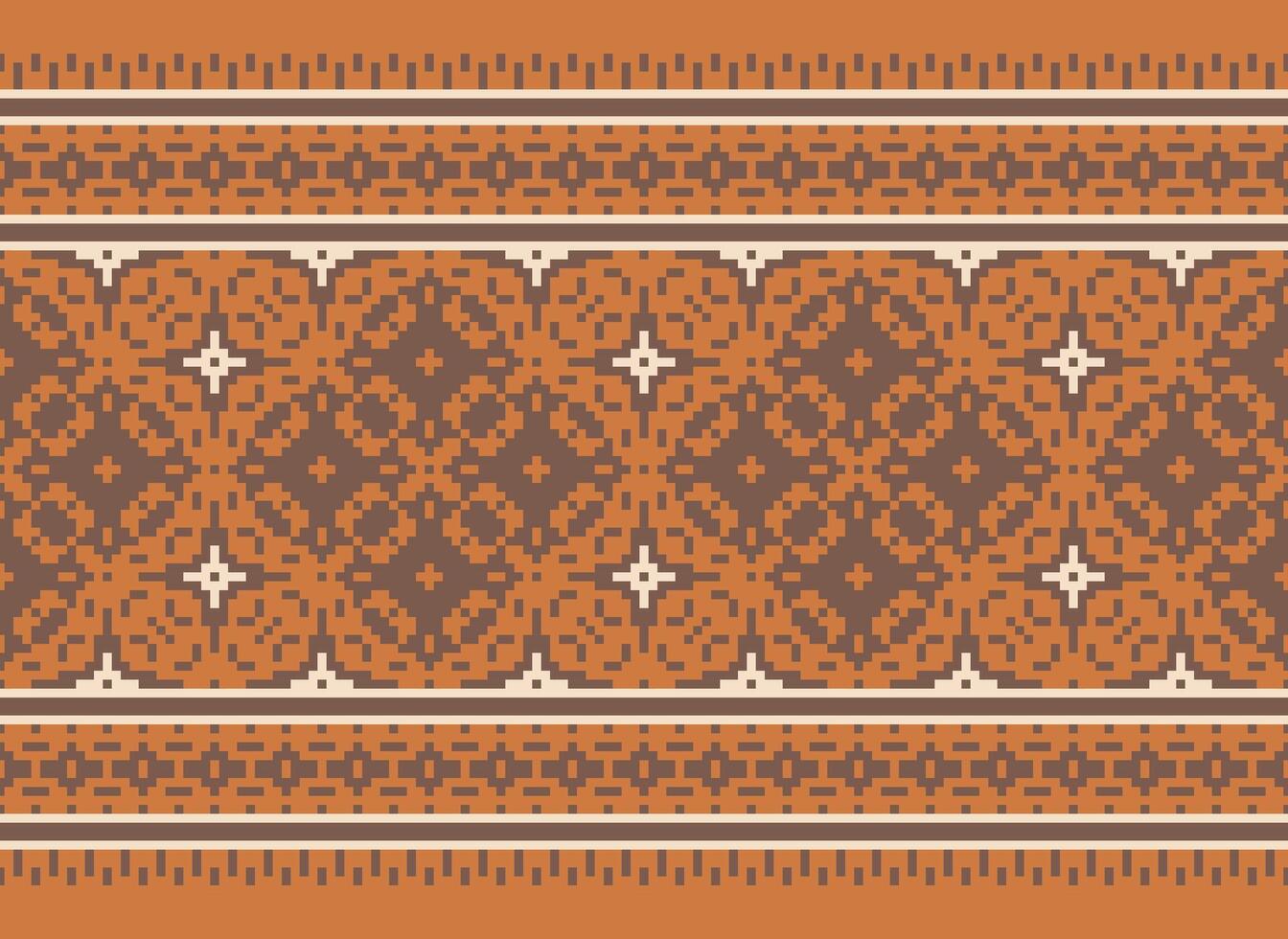 ein schön Textil- Digital Design einstellen von Damast Mogul Paisley Zier Ikat ethnisch Kreuz Stich Muster Dekor Rand retro Luxus Stil Hintergrund Geschenk Karte Rahmen zum Frauen Stoff Vorderseite zurück dupatta vektor