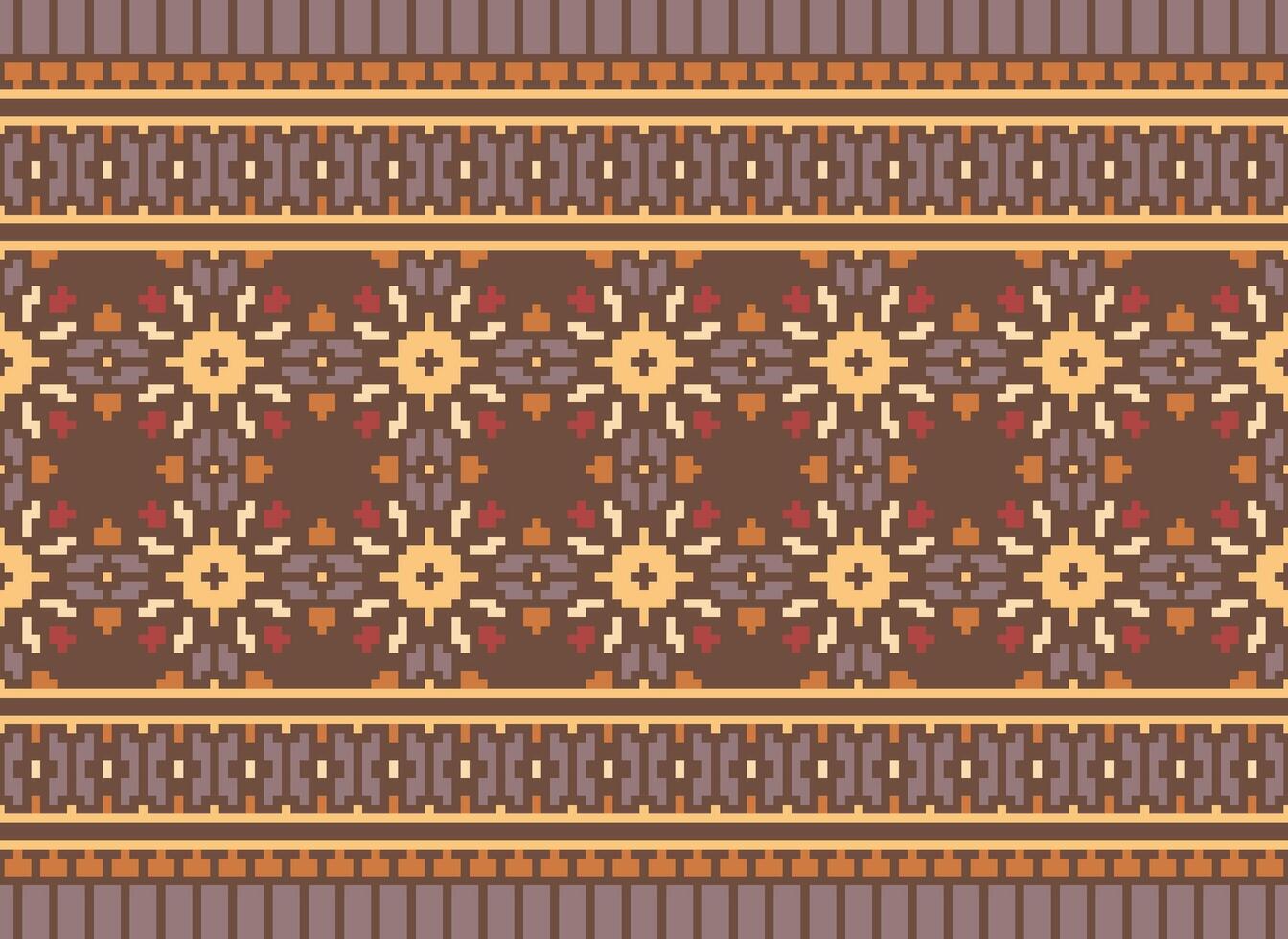 en skön geometrisk etnisk orientalisk mönster traditionell på vit background.aztec stil, broderi, abstrakt, vektor, illustration.design för textur, tyg, kläder, inslagning, dekoration, matta, tryck. vektor