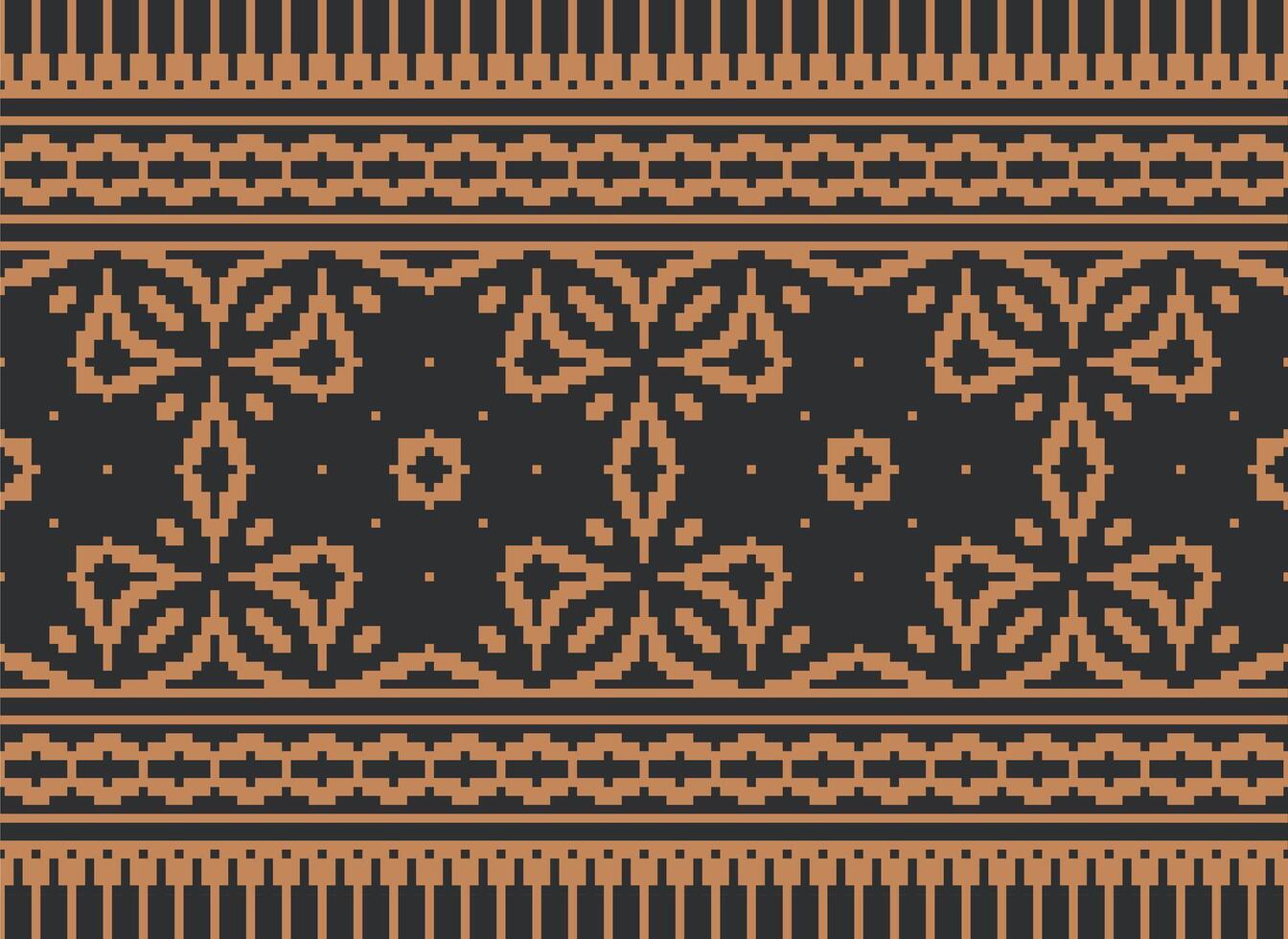 en skön geometrisk etnisk orientalisk mönster traditionell på vit background.aztec stil, broderi, abstrakt, vektor, illustration.design för textur, tyg, kläder, inslagning, dekoration, matta, tryck. vektor