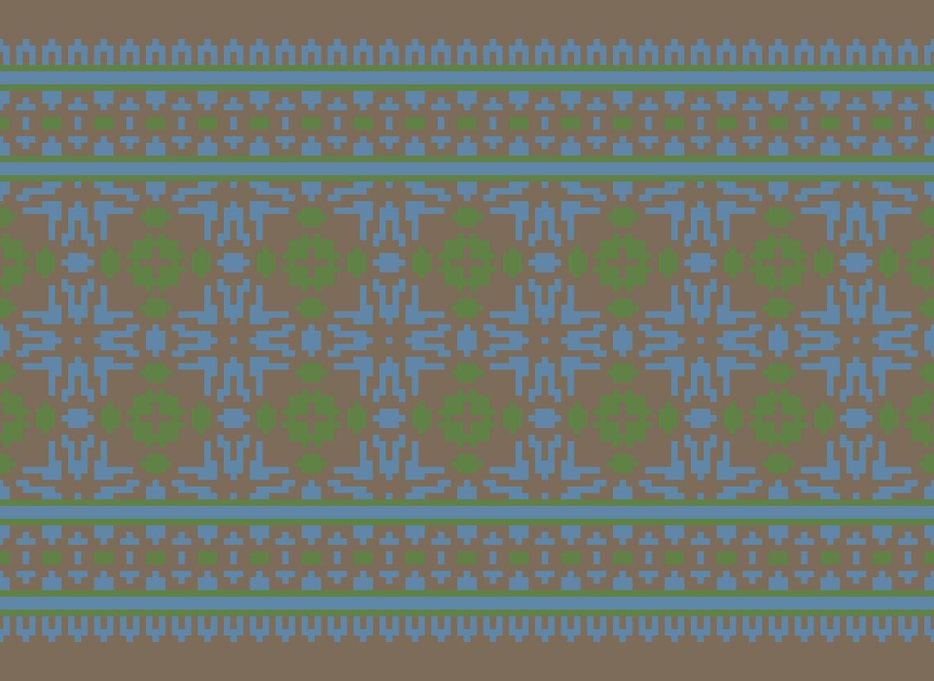 natur årgångar korsa sy traditionell etnisk mönster paisley blomma ikat bakgrund abstrakt aztec afrikansk indonesiska indisk sömlös mönster för tyg skriva ut trasa klänning matta gardiner och sarong vektor