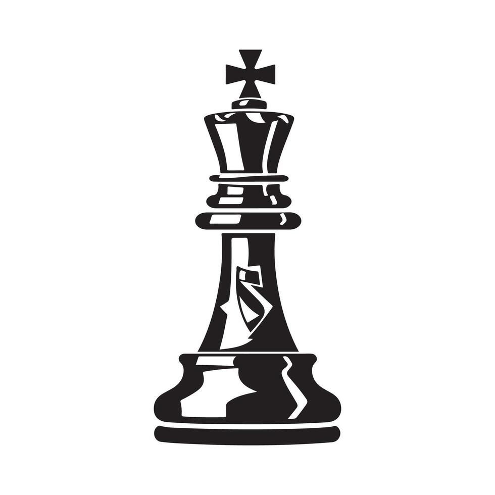 Schach König Vektor Kunst, Symbole, und Grafik