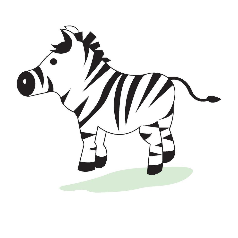 zebra logotyp vektor