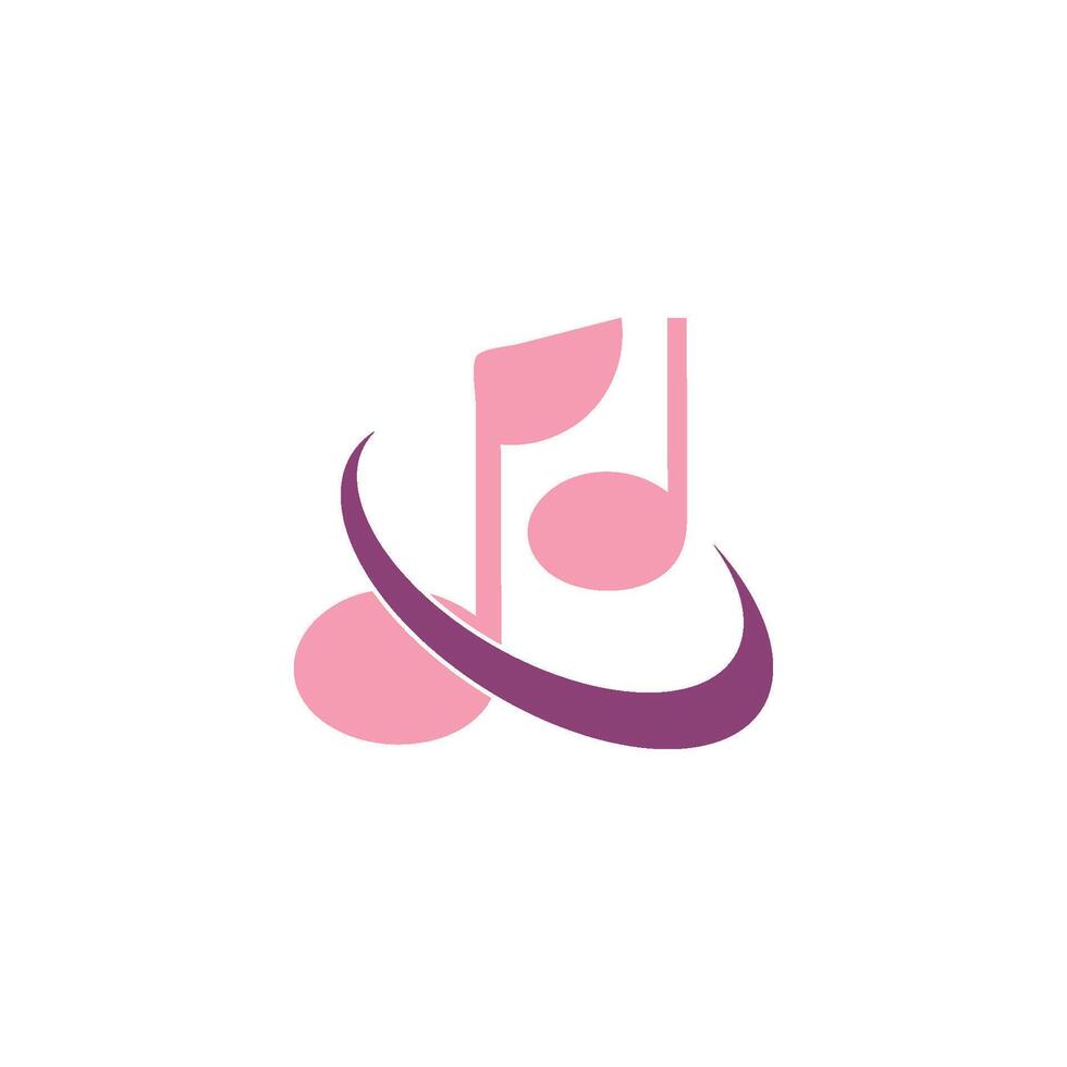 Musik-Logo-Vektor vektor