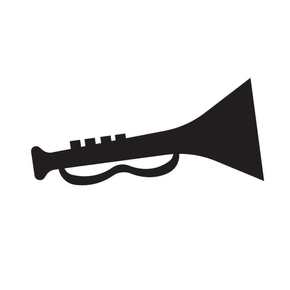 trumpet logotyp vektor