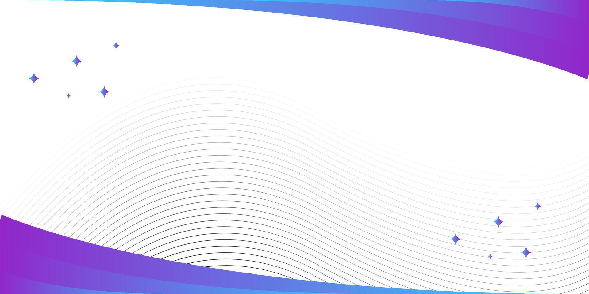 blå abstrakt bakgrund med Vinka. rör på sig rader design element. vektor