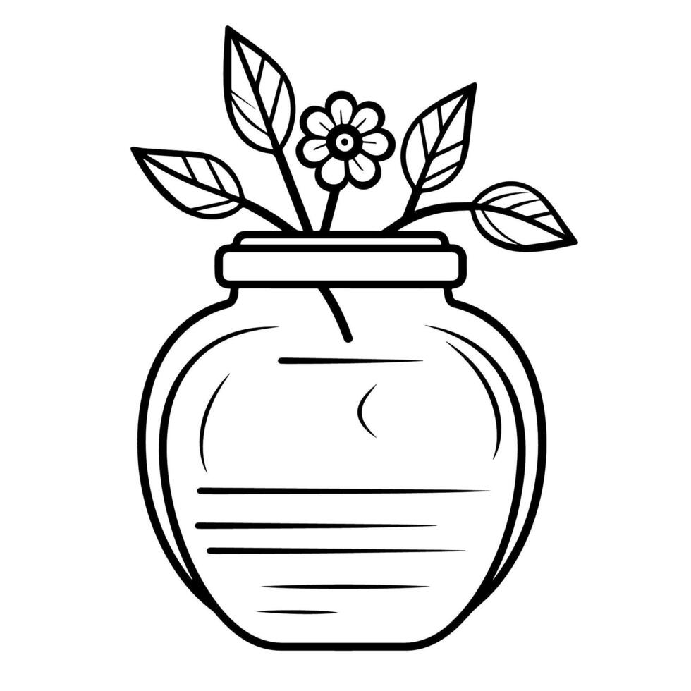 charmant Krug mit Blume Gliederung Symbol im Vektor Format zum botanisch Entwürfe.