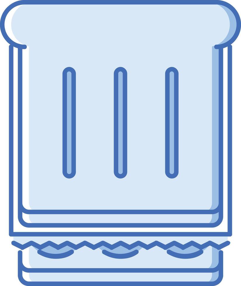 Toaster Symbol Vektor Illustration